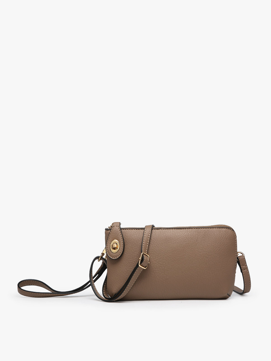 Jen & Co. – bolsa tiracolo - Mulher por atacado – M1818 Kendall Crossbody/pulseira com fecho de torção9