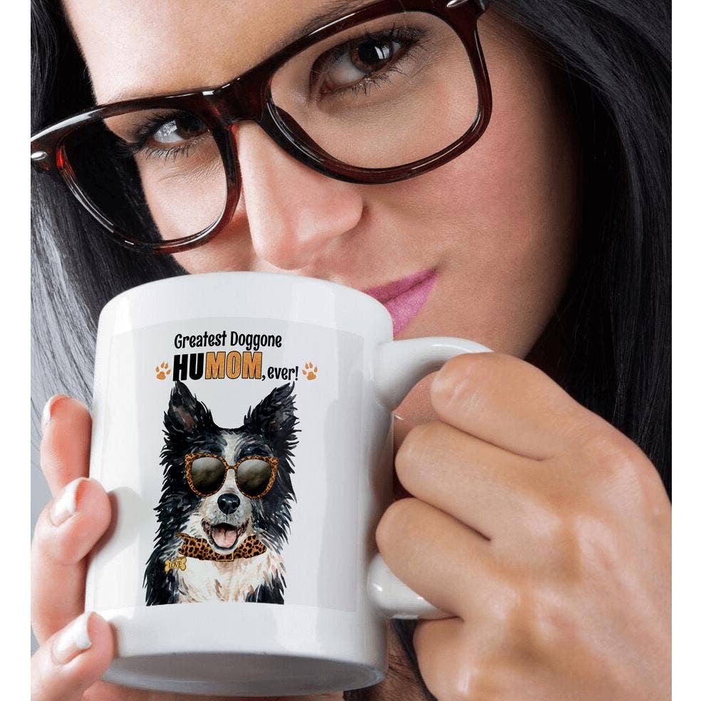 3dRose – Engroshandel Kaffekrus – 3dRose, En Mors Dags Border Collie Bedste HuMOR Nogensinde Hundelsker, Krus9