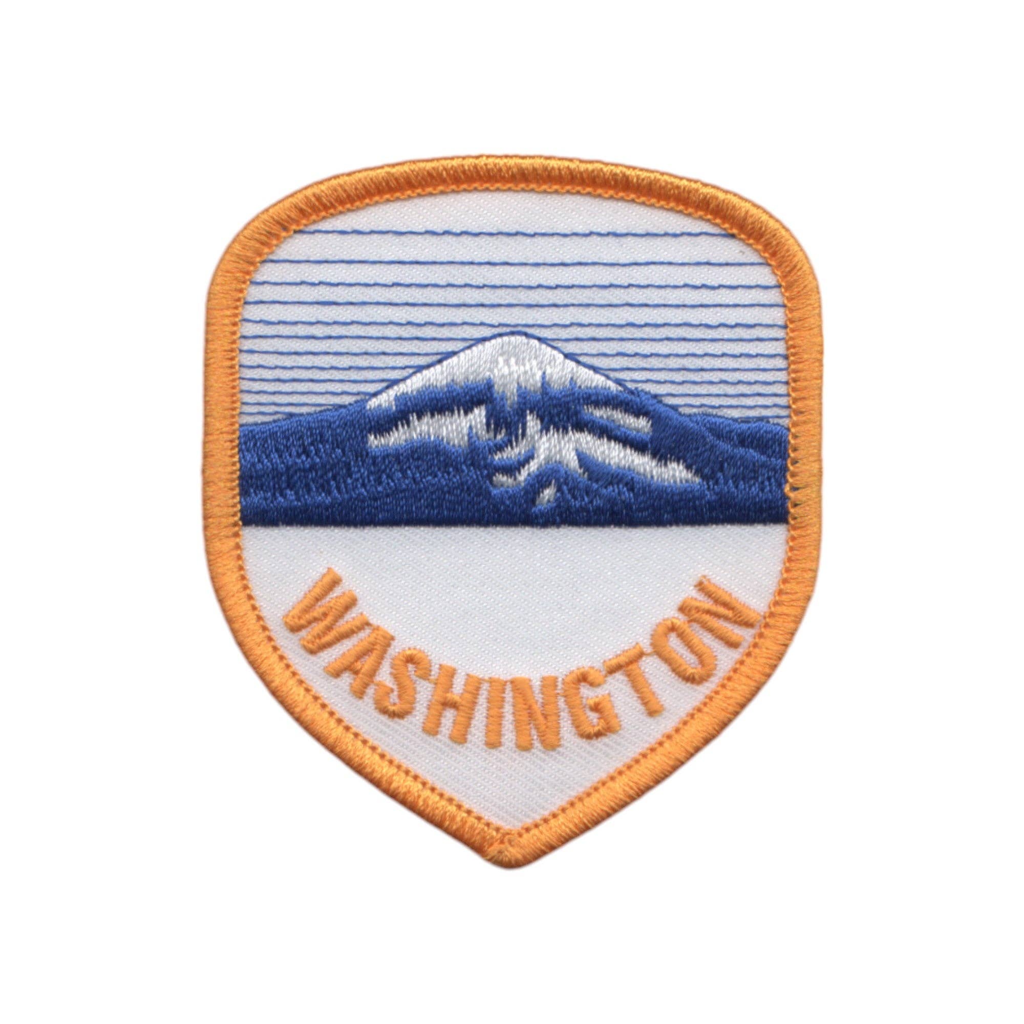 Happy Wood Products - Wholesale Patch - WASHINGTON Mountain Souvenir Patch - 33532