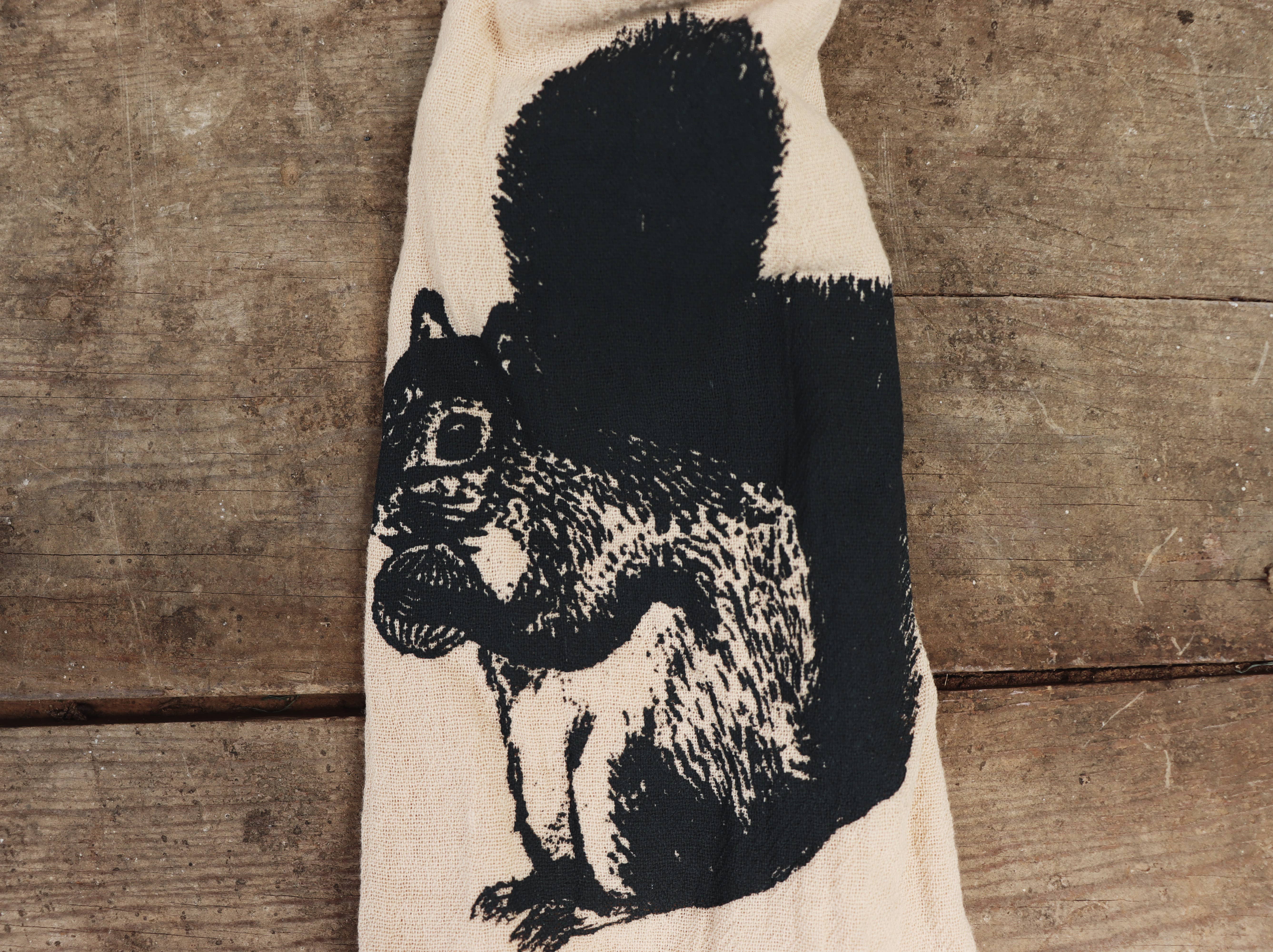 MOTH WOOD - Wholesale Tea Towel - Hand Screen Printed Cotton Tea Towels2