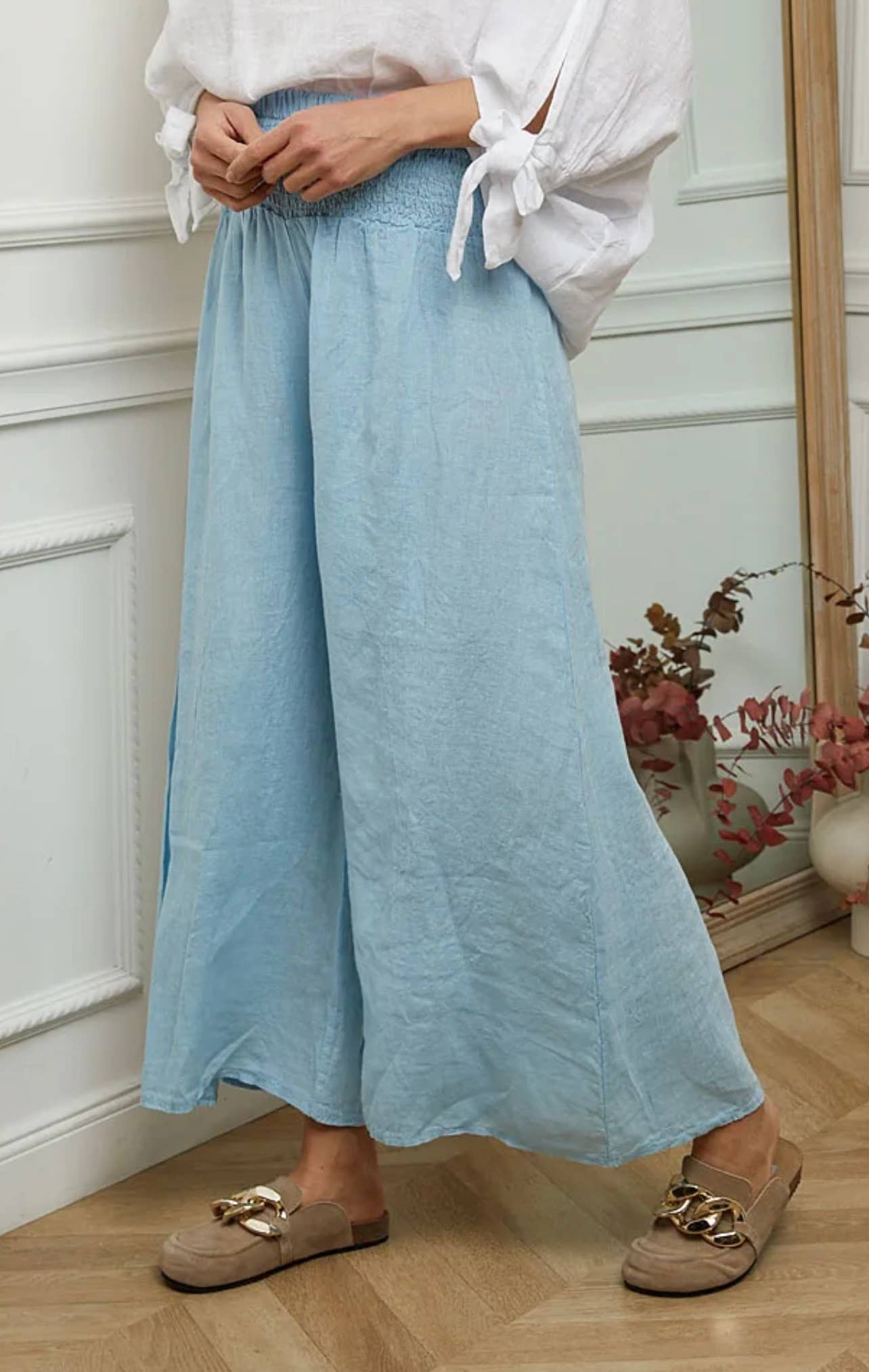 LÉA & LUC - Vendita all'ingrosso Pantalone - Donna - Pantaloni in 100% Lino RIF. 277133