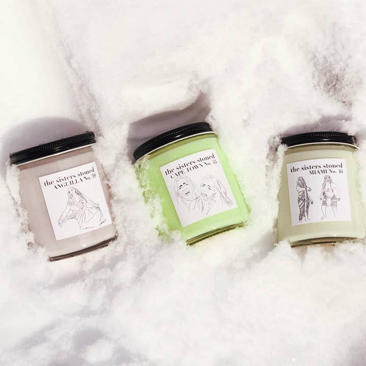 Real Housewives of Atlanta Candle Set of 3 for wholesale by The Sisters Stoned