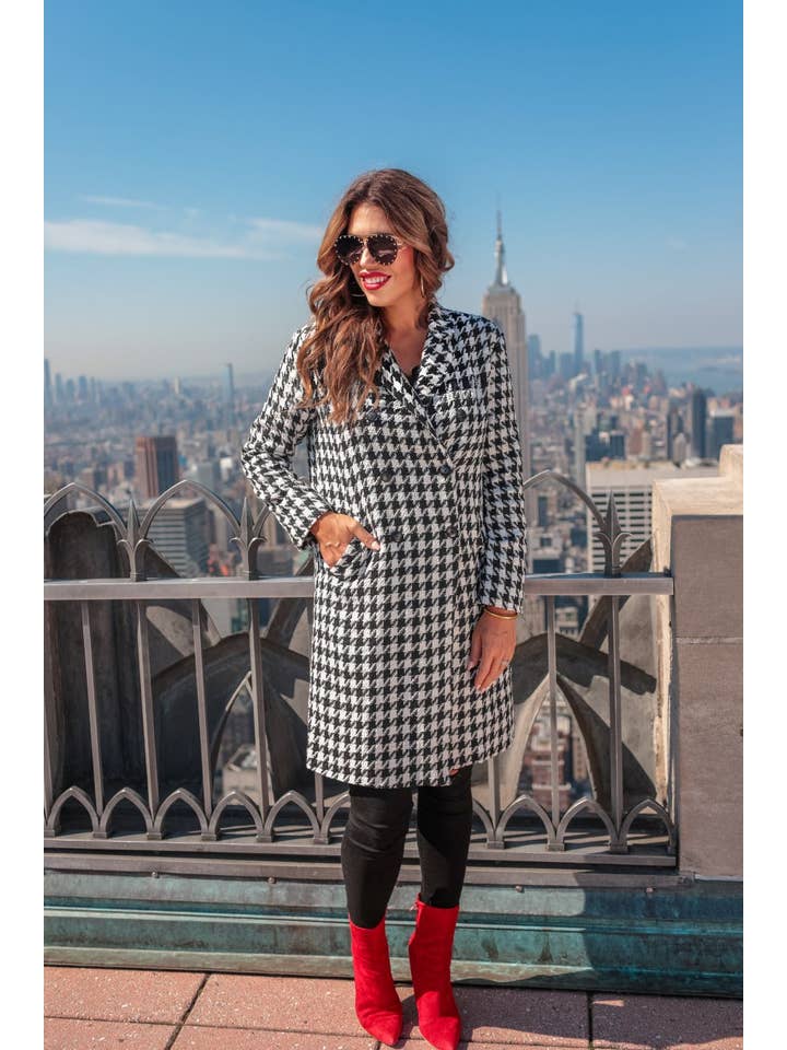Jess Lea - Wholesale Coat - Women's - Fifth Avenue Herringbone Coat