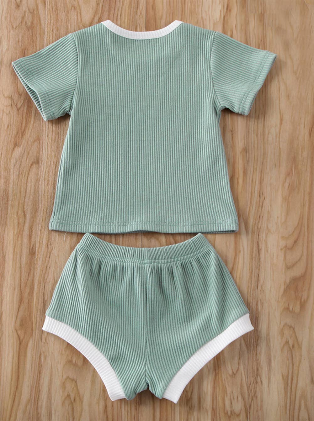 Fennco Styles – wholesale Top & shorts set – Baby – Knit Cotton Baby T-Shirt and Shorts 4