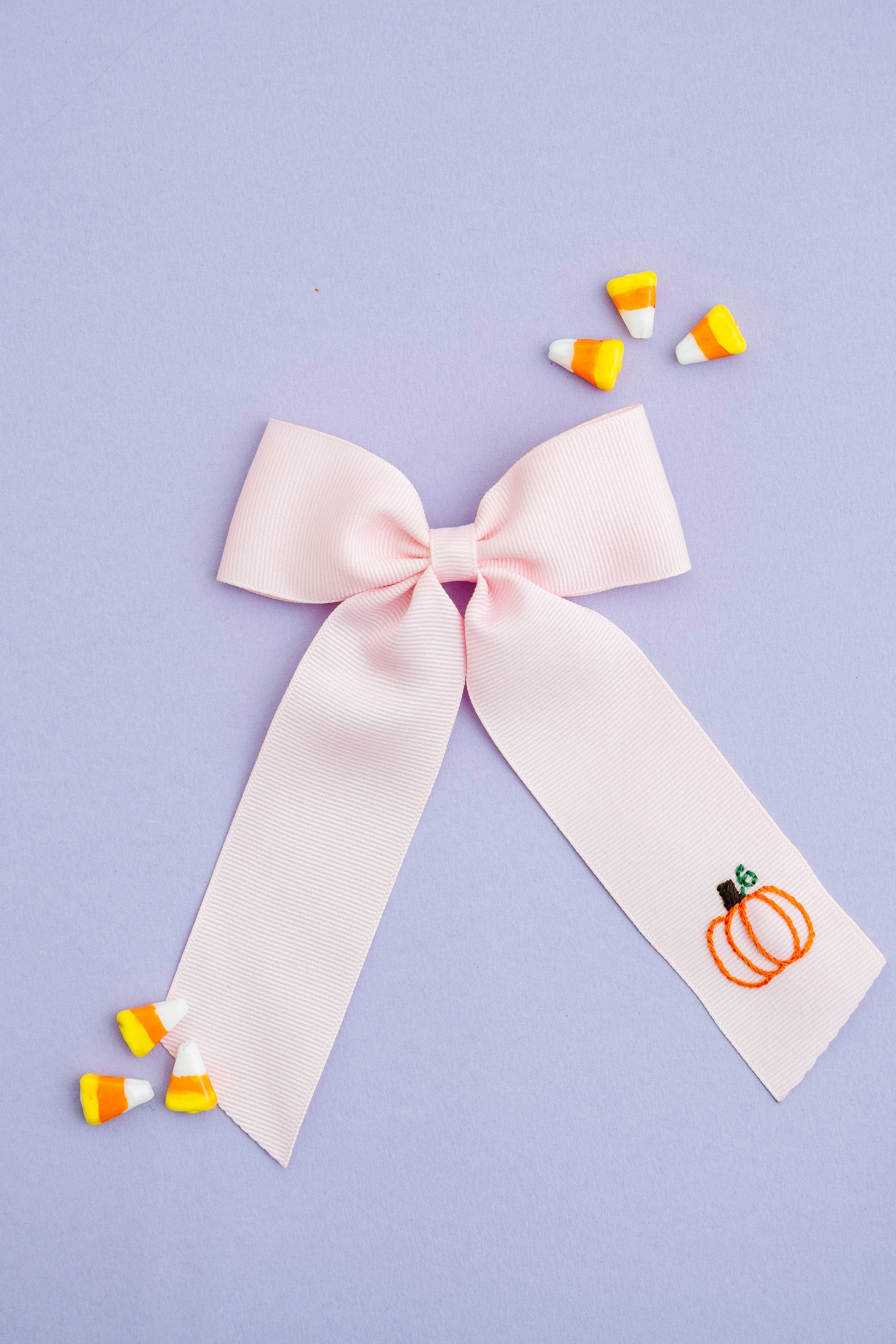 Winn and William - Vente Nœud pour cheveux – enfant - Arc de citrouille5