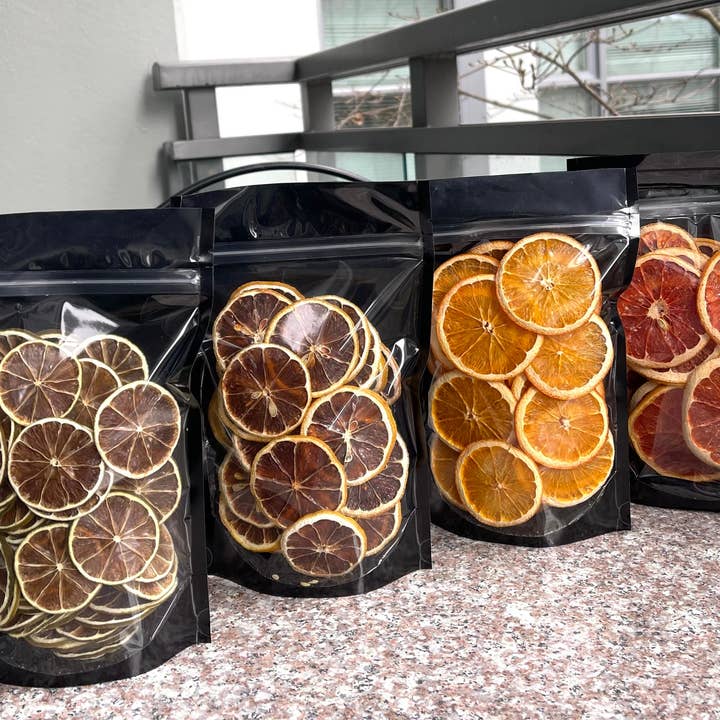David Blake Cocktails - Wholesale Dried/dehydrated fruit - 4 Piece Small Mixed Citrus Bags0