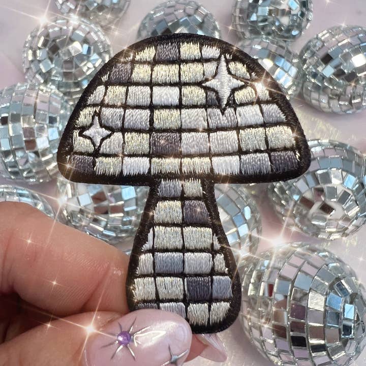Disco Ball Mushroom Patch for wholesale by Wildflower + Co.