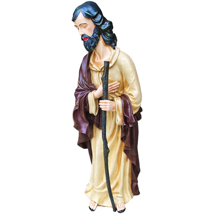 Santa’s Workshop Inc. - Wholesale Nativity Scene Decor - 12 Piece Outdoor Nativity Set with Solid Wood Creche2