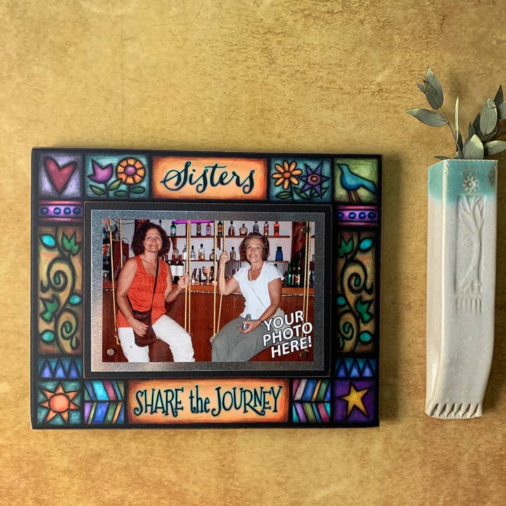 Macone Clay / Spooner Creek - Wholesale Picture Frame - WAF80 - Sisters Journey Picture Frame