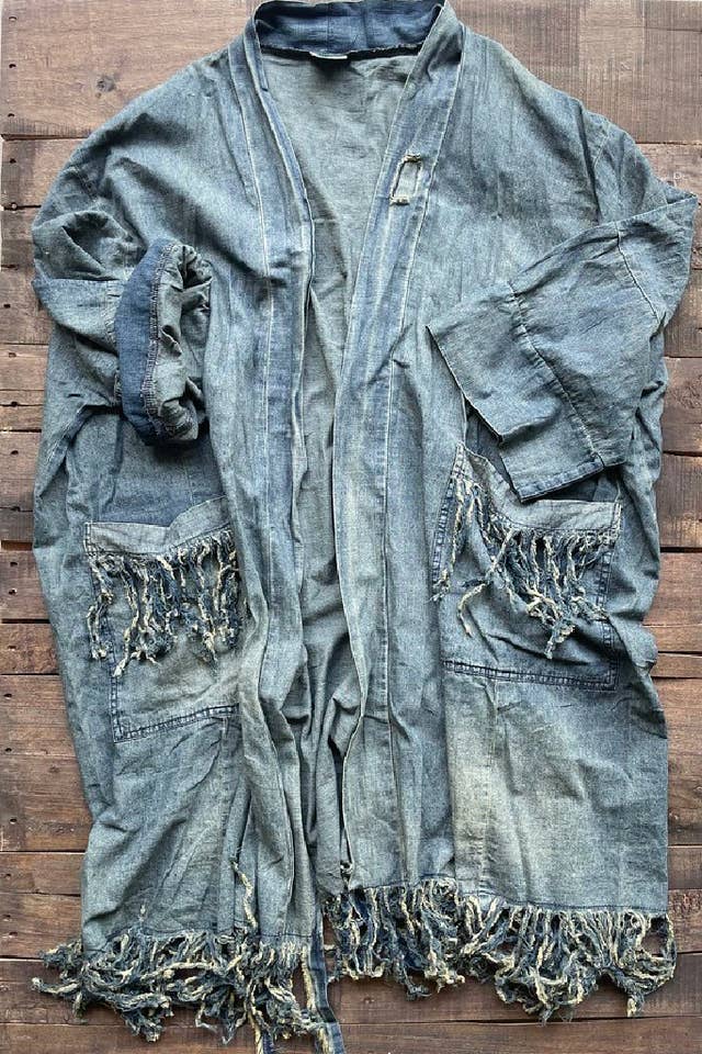 Jaded Gypsy - Wholesale Kimono - Women's - Denim Winds Duster1