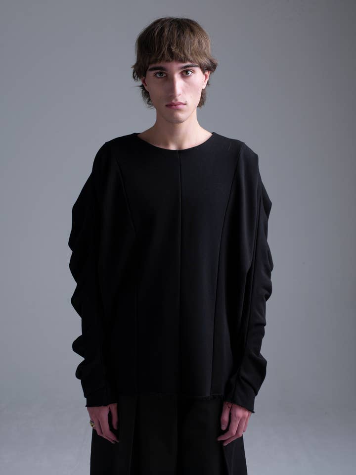 Felpa Con Arriccio Dorsale per la vendita all'ingrosso da parte di Lerz