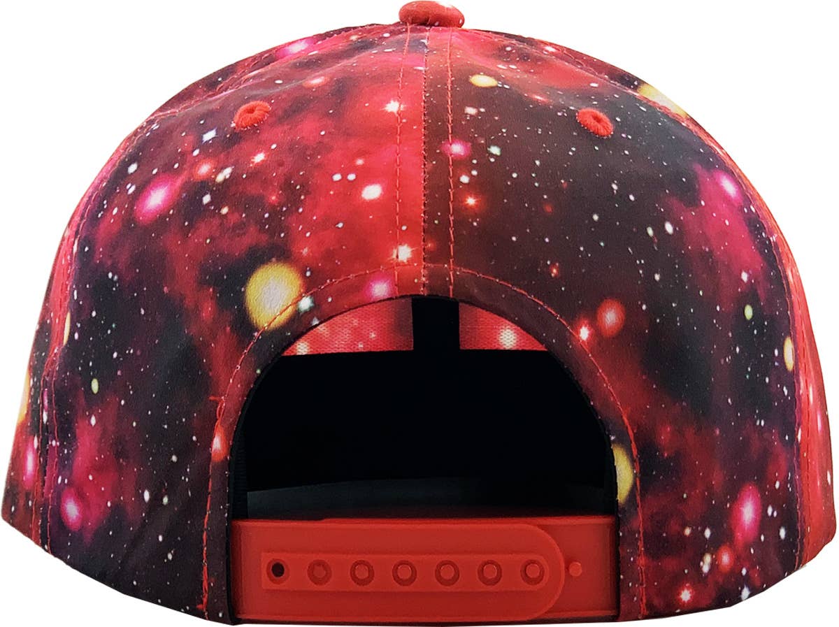 KBETHOS - Wholesale Flat Brim Cap - Unisex - Galaxy Snapback35