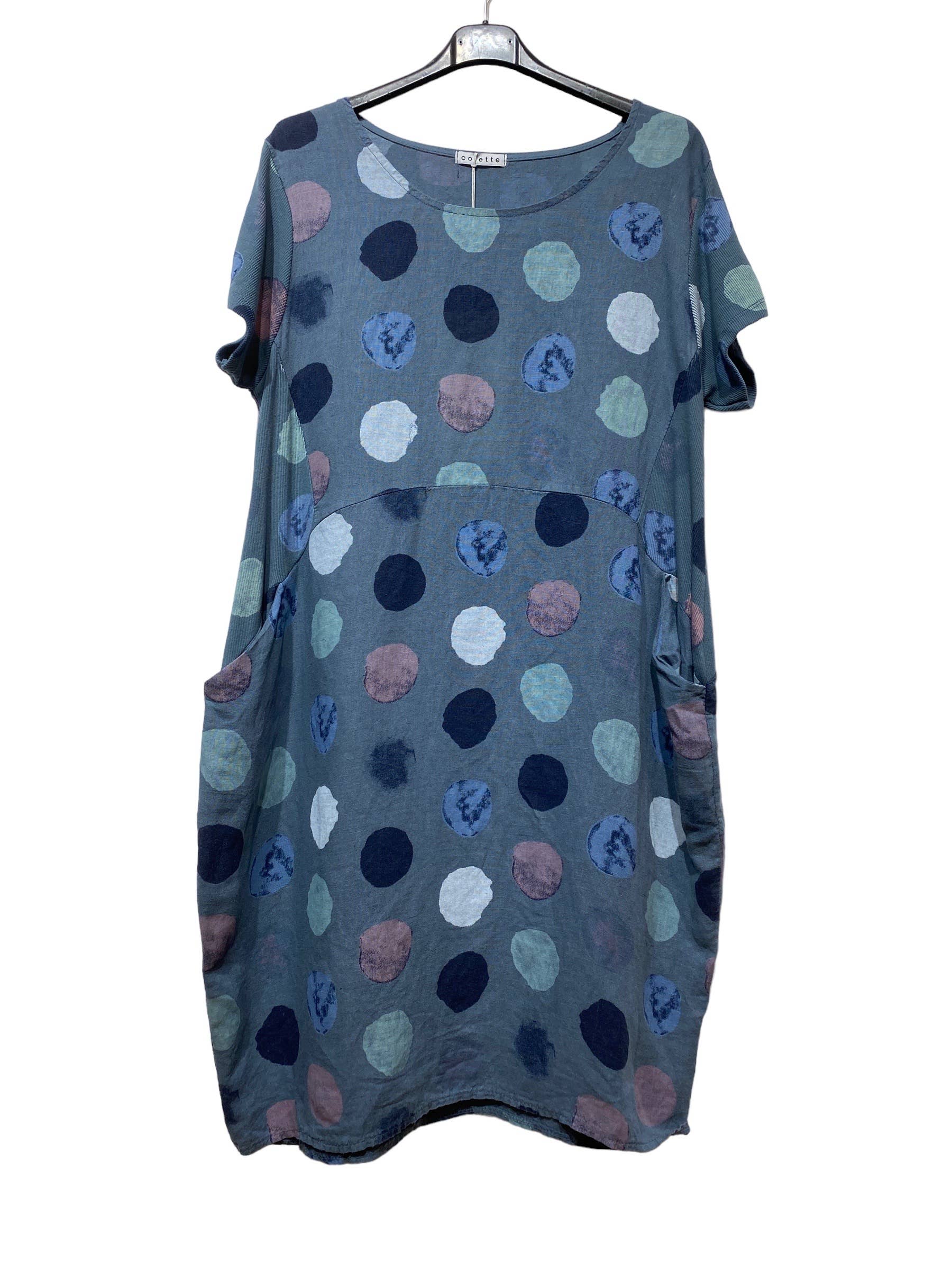 LINEN & COTTON HOUSE - Wholesale Jurk - Dames - 3533 jurk van linnen | dameskleding28