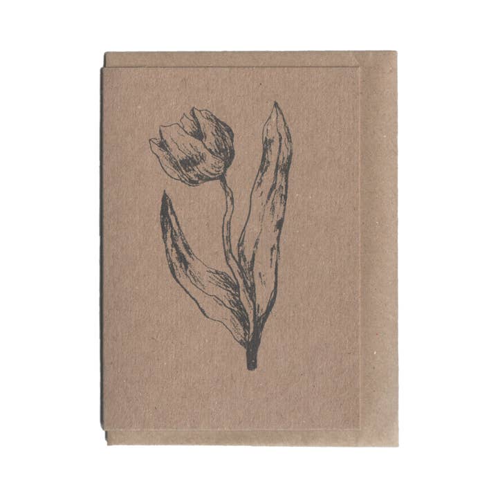 Cartão Risógrafo - Tulip A7 por atacado de Paige Mitchell