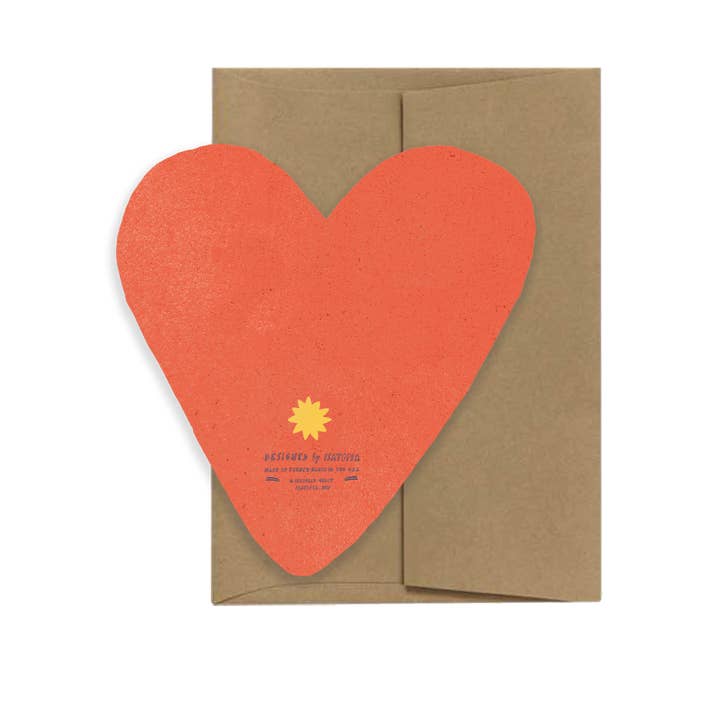Isatopia – wholesale Alla hjärtans dag-kort – Heart Blink - Die Cut-kort1