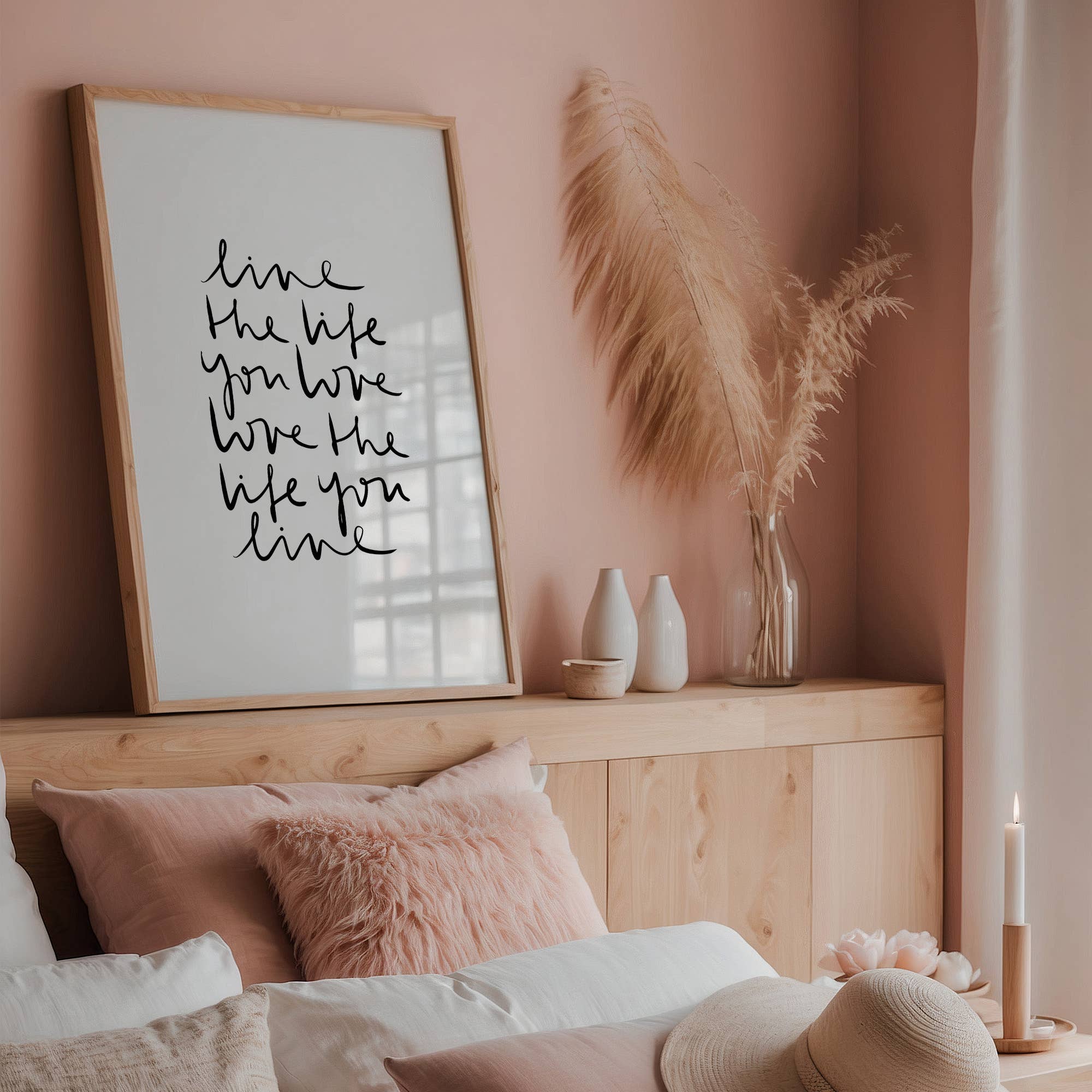 Tales by Jen - Wholesale Poster - Poster Live the Life You Love Love the Life You Live Poster2