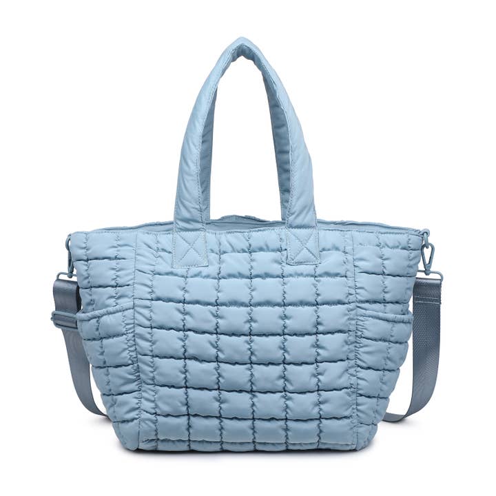 Sol and Selene - Wholesale Tote Bag - Women's - Dreamer - Quilted Puffer Nylon Tote46