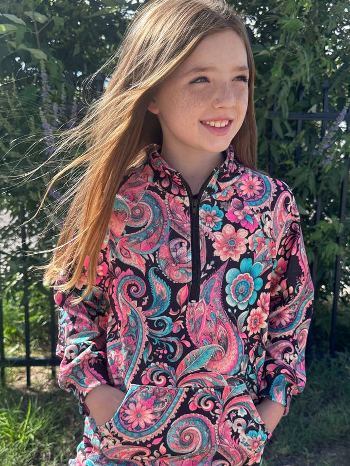 Midnight Bloom Børnepullover for engroshandel hos Sterling Kreek