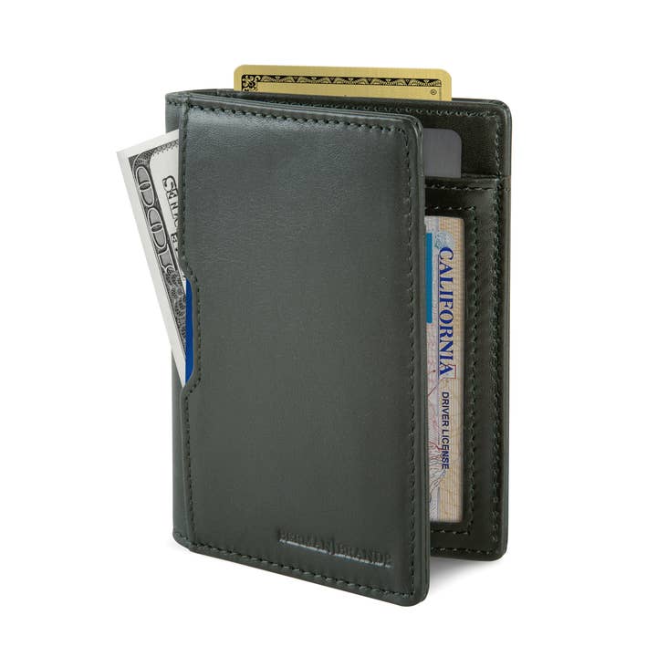 Serman Brands - Vendita all'ingrosso Portafogli - Uomo - 5.0 RFID Blocco Minimalista Portafoglio Slim5