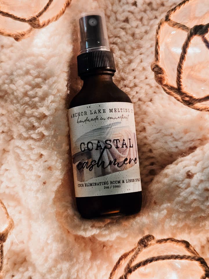 Coastal Cashmere Room Spray – Orchid & Cocoa Butter – Odor Eliminating Mist for wholesale by Anchor Lake Melting Co