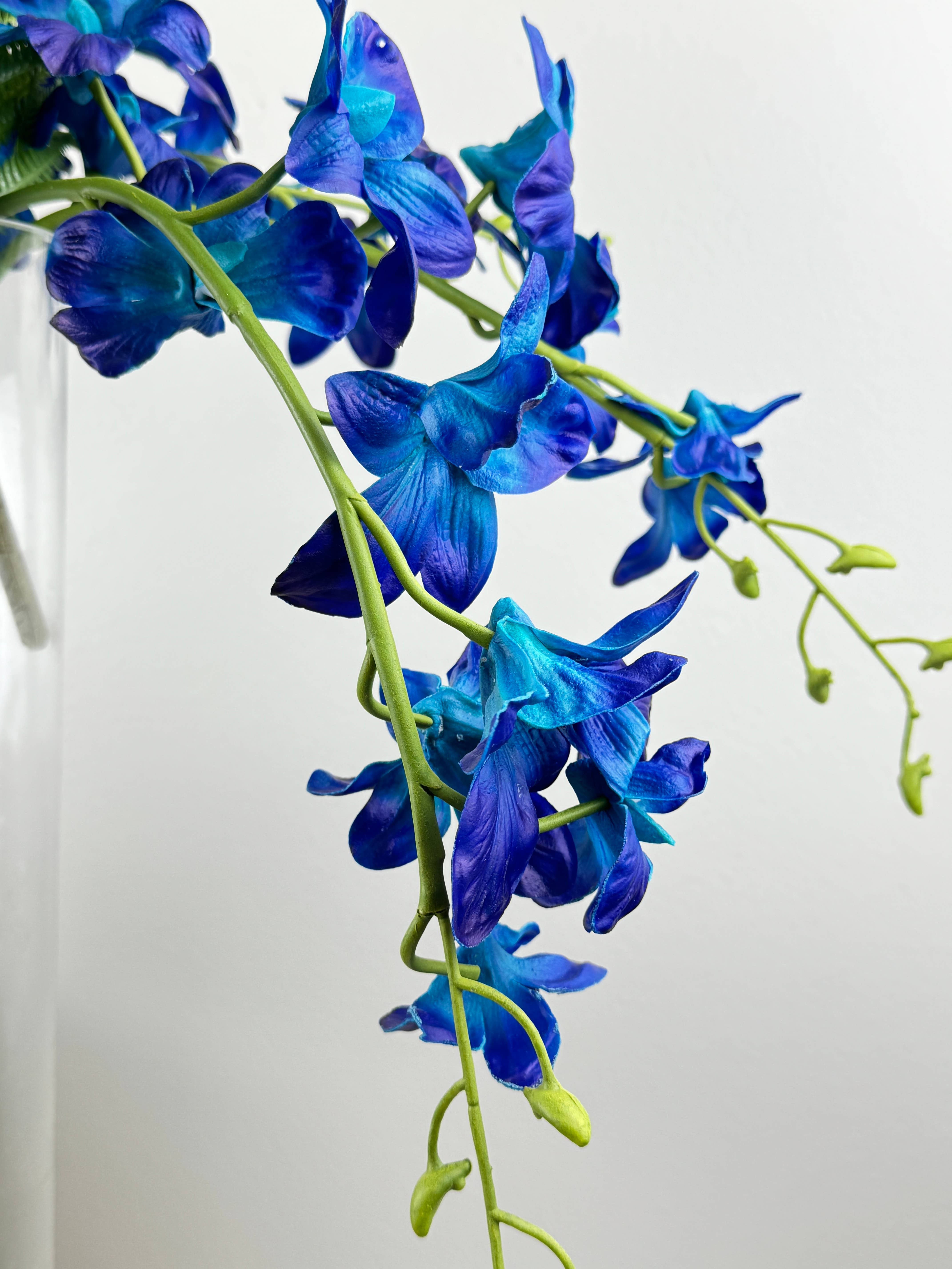 Angel Isabella - Venta al por mayor Flores artificiales - Orquídea artificial de tacto real de 76 cm con 7 flores1