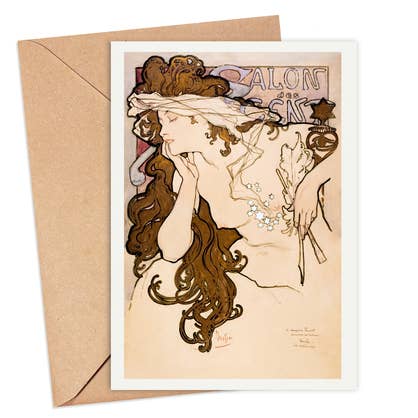 Salon des Cent 20th Card for wholesale by ikonink