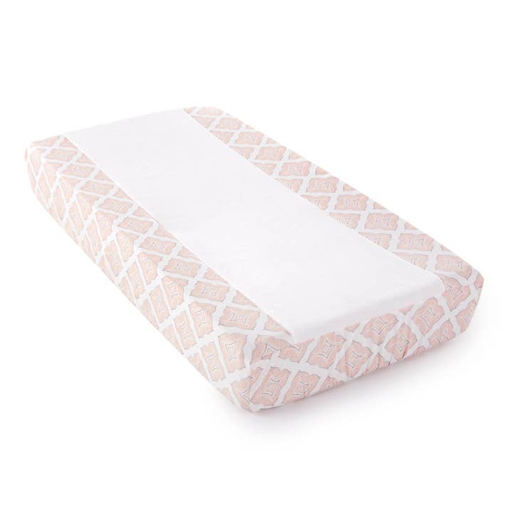 Levtex Home - Wholesale Bedding Set - Kids & Baby - Heritage Blush Velvet 4PC Crib Bedding Set