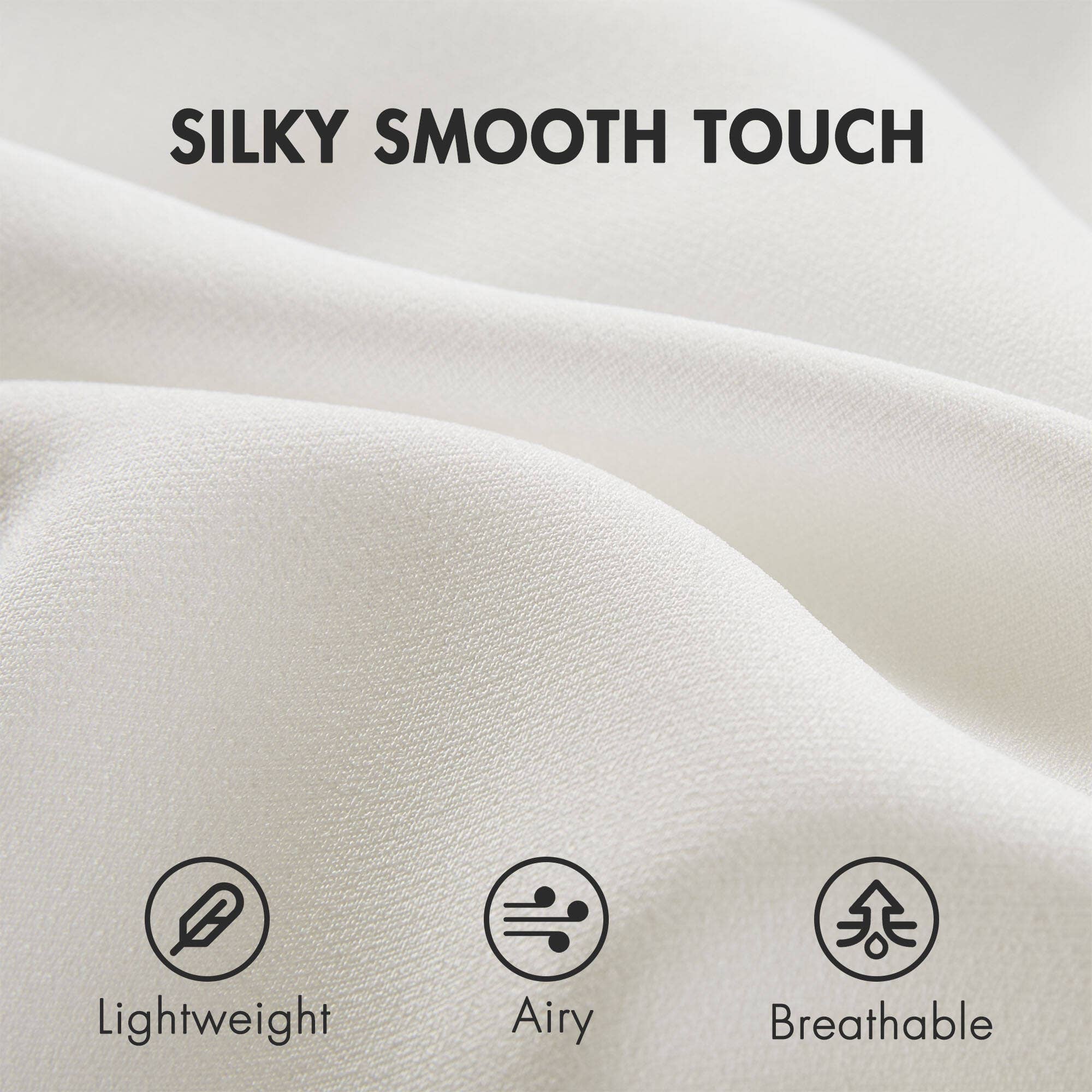 Olliix - Wholesale Curtain - Semi-Transparent White Light Filtering Privacy Curtain Pair4