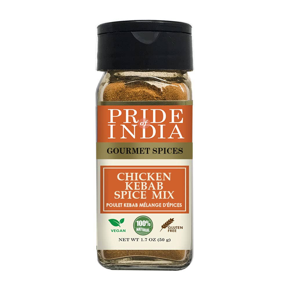 PRIDE INDIA BRANDS - Wholesale Dried Spice Mix - Chicken Kebab Seasoning Spice – Gourmet Spice Blend0