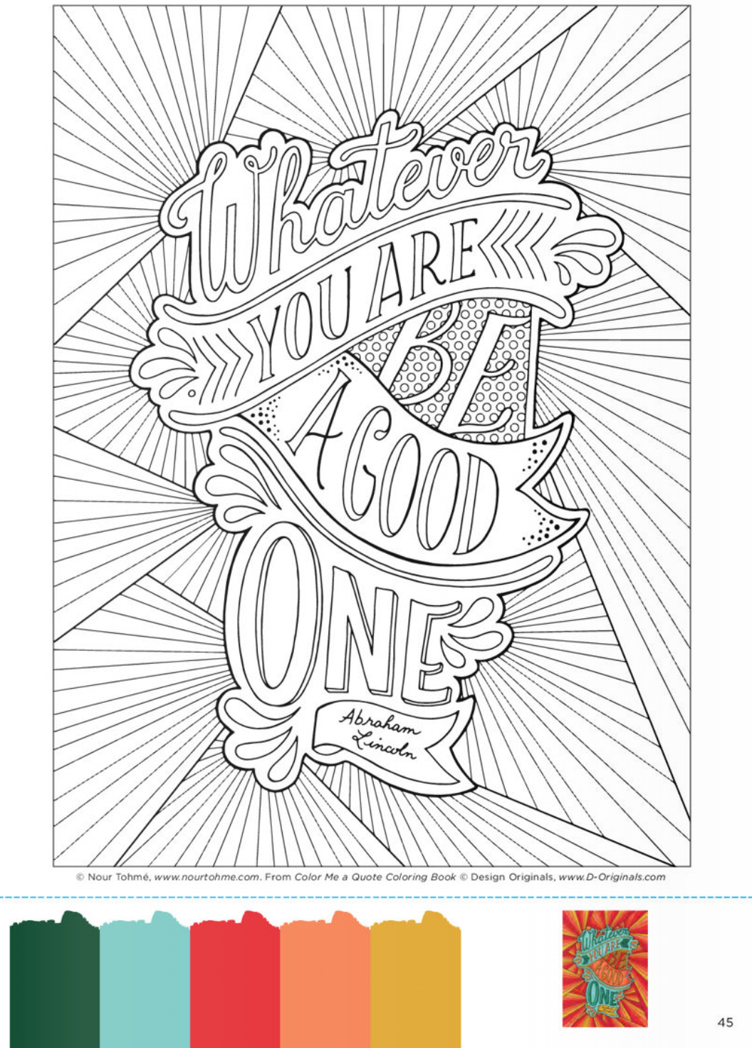 Wellspring - Wholesale Coloring & Activity Book - Adult - Coloring Book - Color Me a Quote1