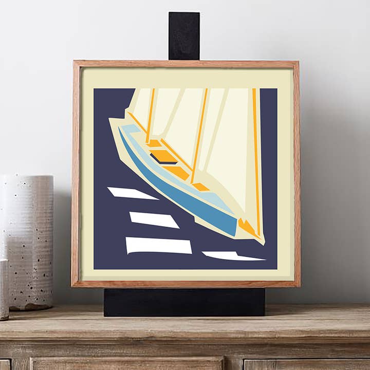 Decoração Costeira Navegue On #29 por atacado de RGB Fineart