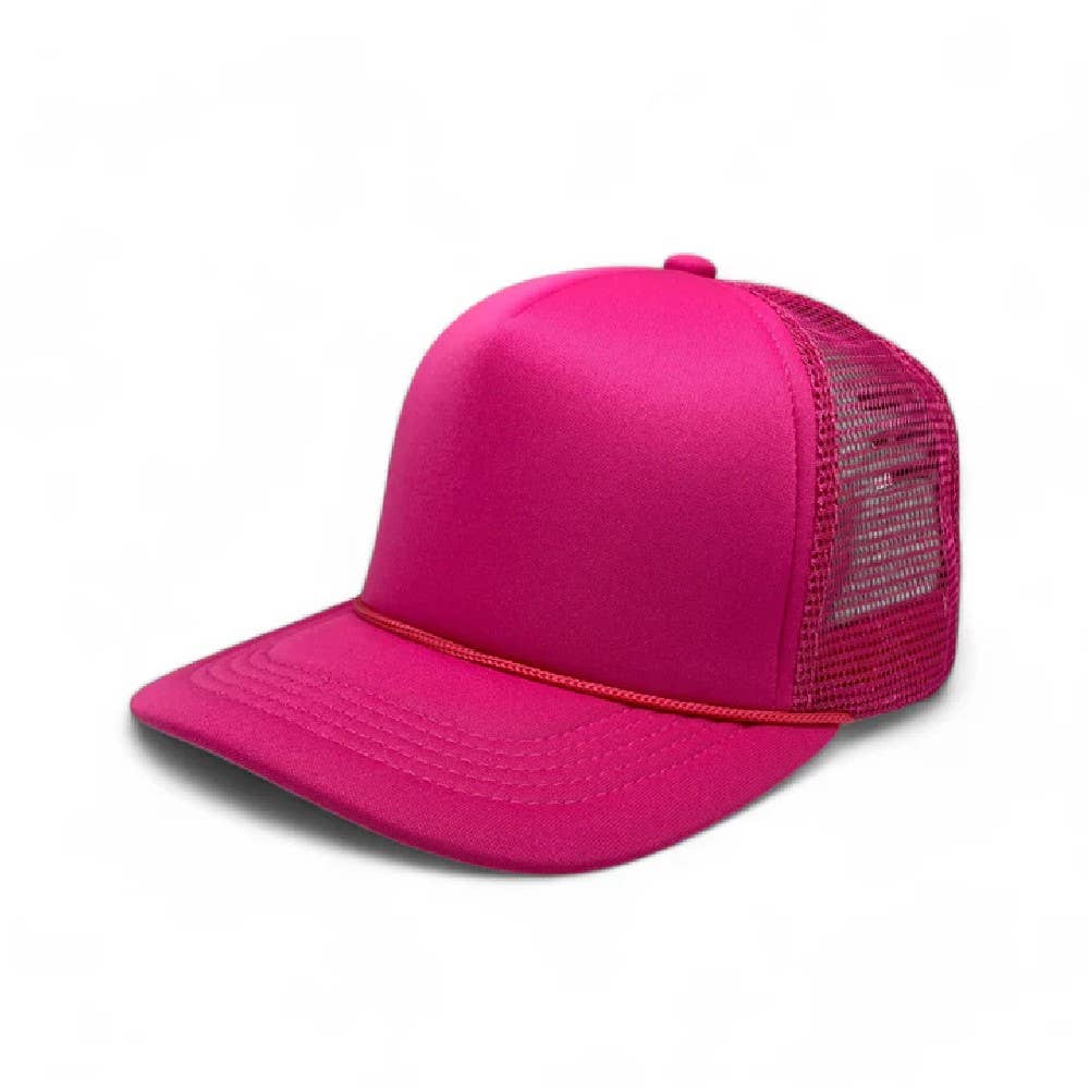 DOBBI - Wholesale Trucker Hat - Unisex - PLAIN FOAM TRUCKER 13