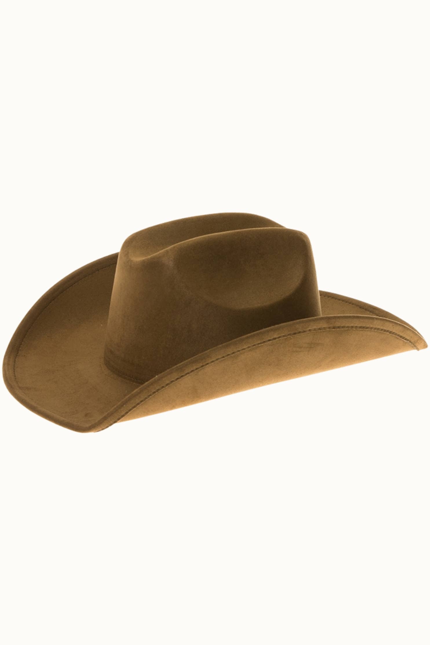 Olive & Pique - Wholesale Hat Accessory - Women's - Vegan Suede Cattleman Cowboy Hat15