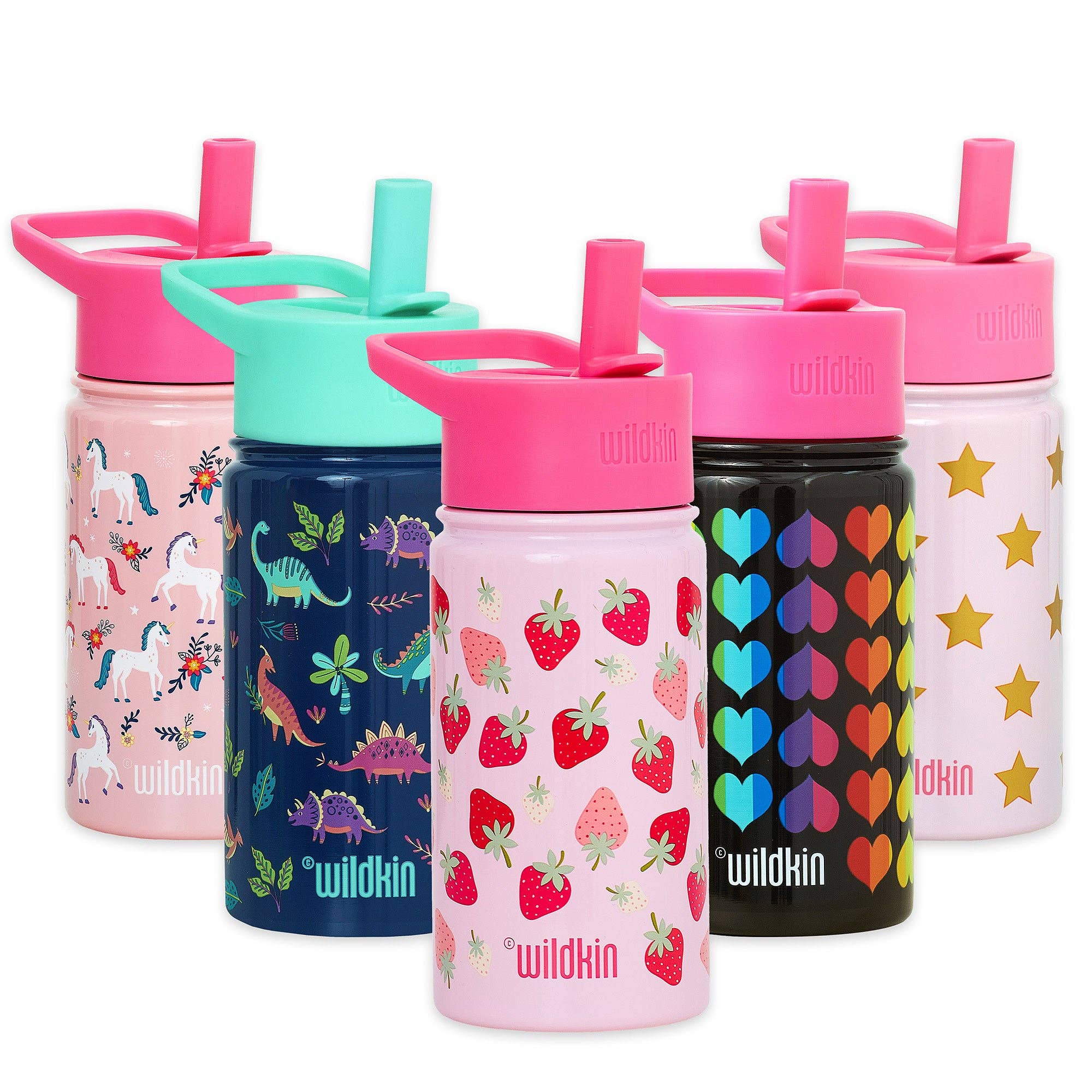 Wildkin - Wholesale Water Bottle - Ballerina 14 oz Steel Bottle5