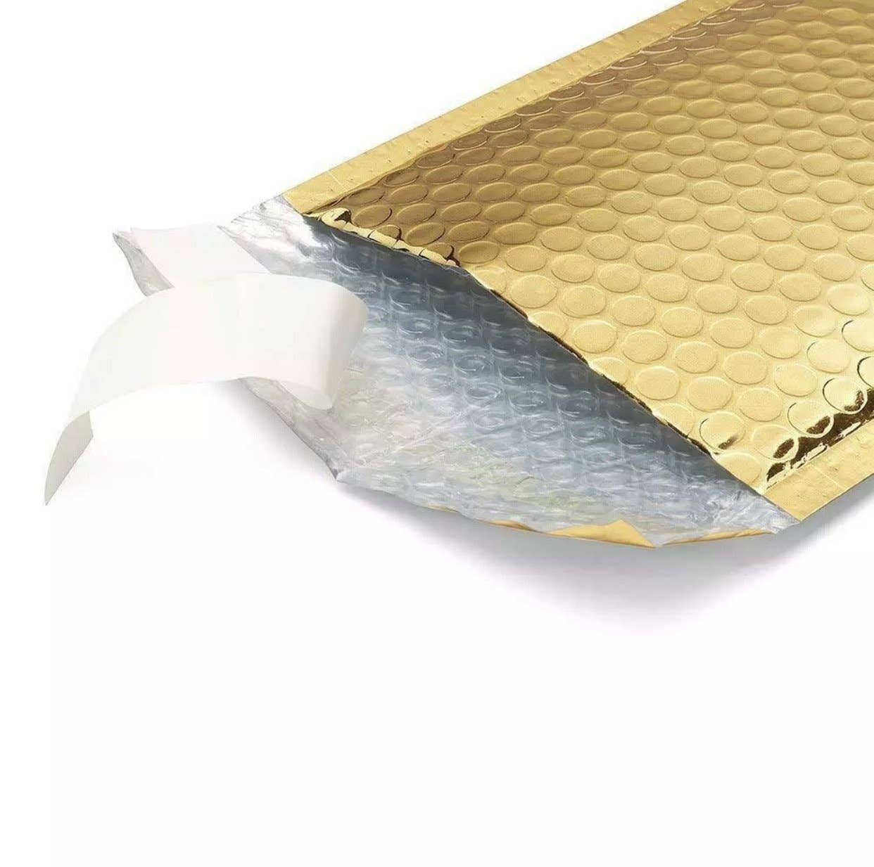 Lashes4today - Wholesale Envelopes - Glamour Metallic Bubble Mailers Shipping Envelopes Bags 8.5x127