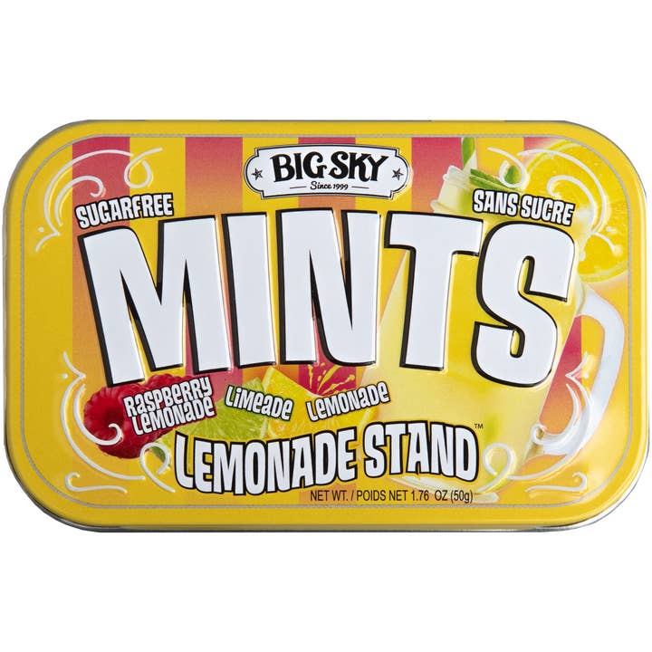 Big Sky Mints - Lemonade Stand - 48 CT for wholesale by Big Sky Brands Inc.