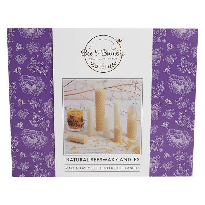 Bee & Bumble Natural Beeswax Candle Craft Kit for wholesale by West Design Products UK