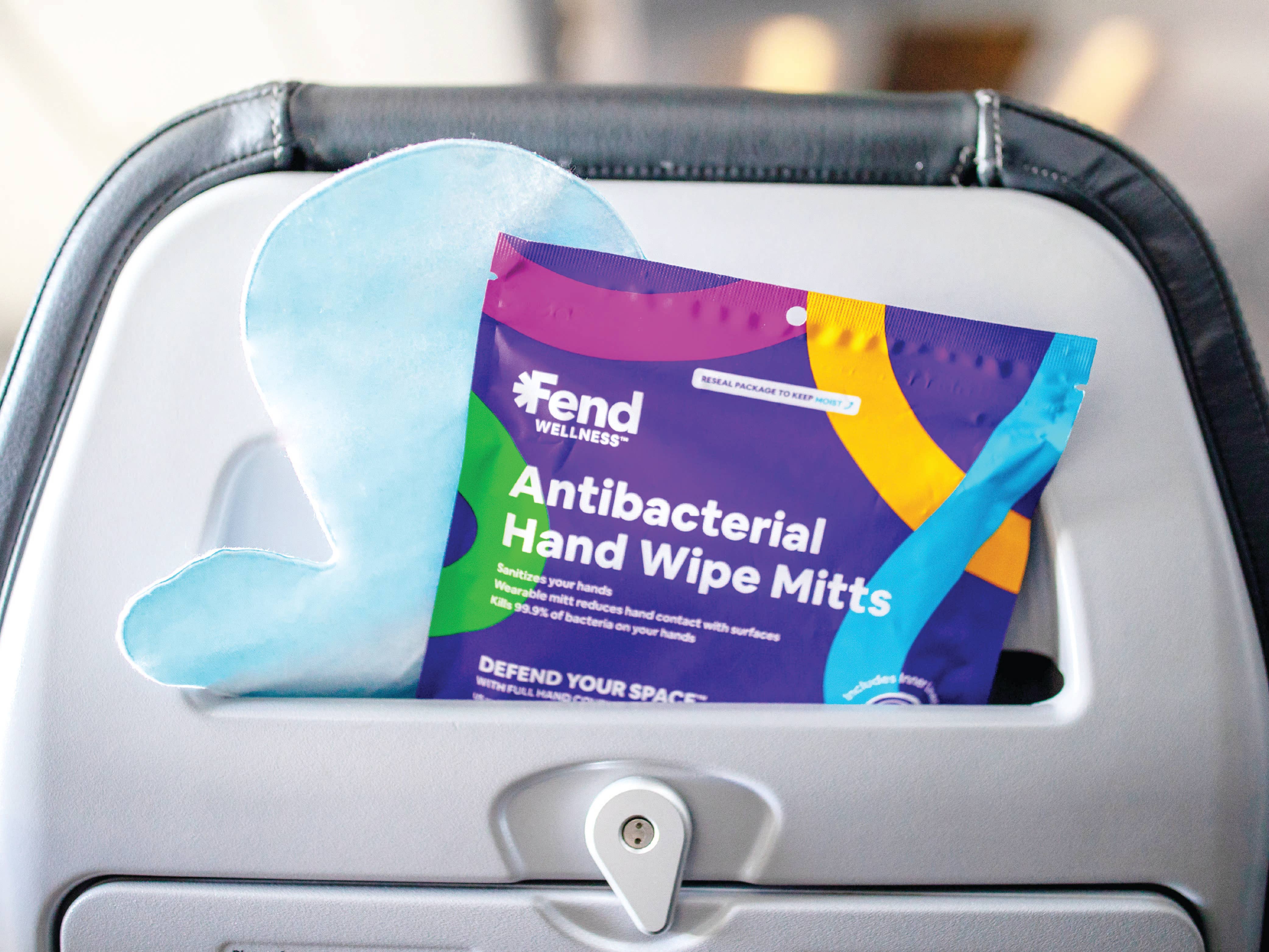 Fend Wellness – wholesale Hand sanitiser – Fend Wellness Wearable Wipes, 2-pk1