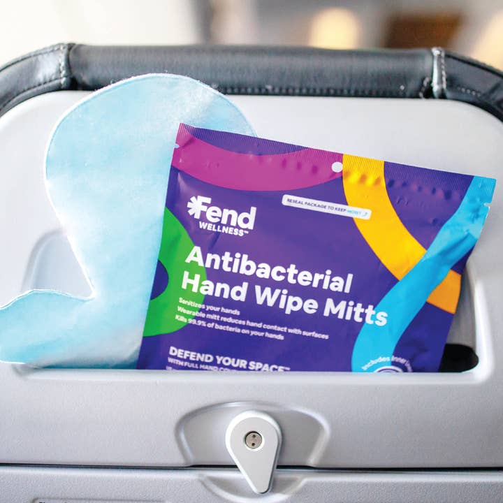 Fend Wellness – wholesale Hand sanitiser – Fend Wellness Wearable Wipes, 2-pk1