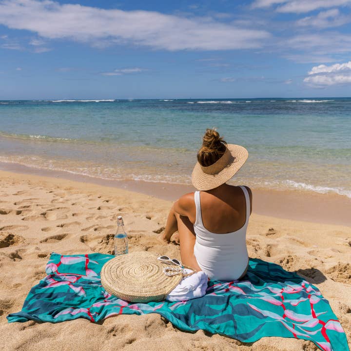 Misha Hawaii Home - Wholesale Swim Cover Up - Women's - Heliconia Pareo1