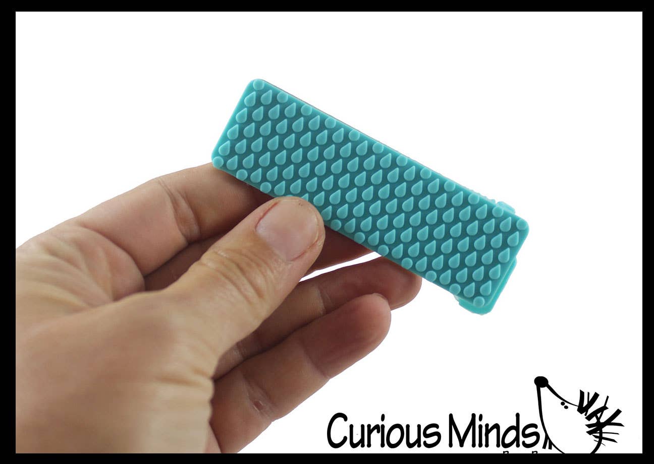 Curious Minds Toys - Wholesale Fidget toy – Kids - 1 Textured Silicone Stickers - Calming Fidget Breathing Rela2