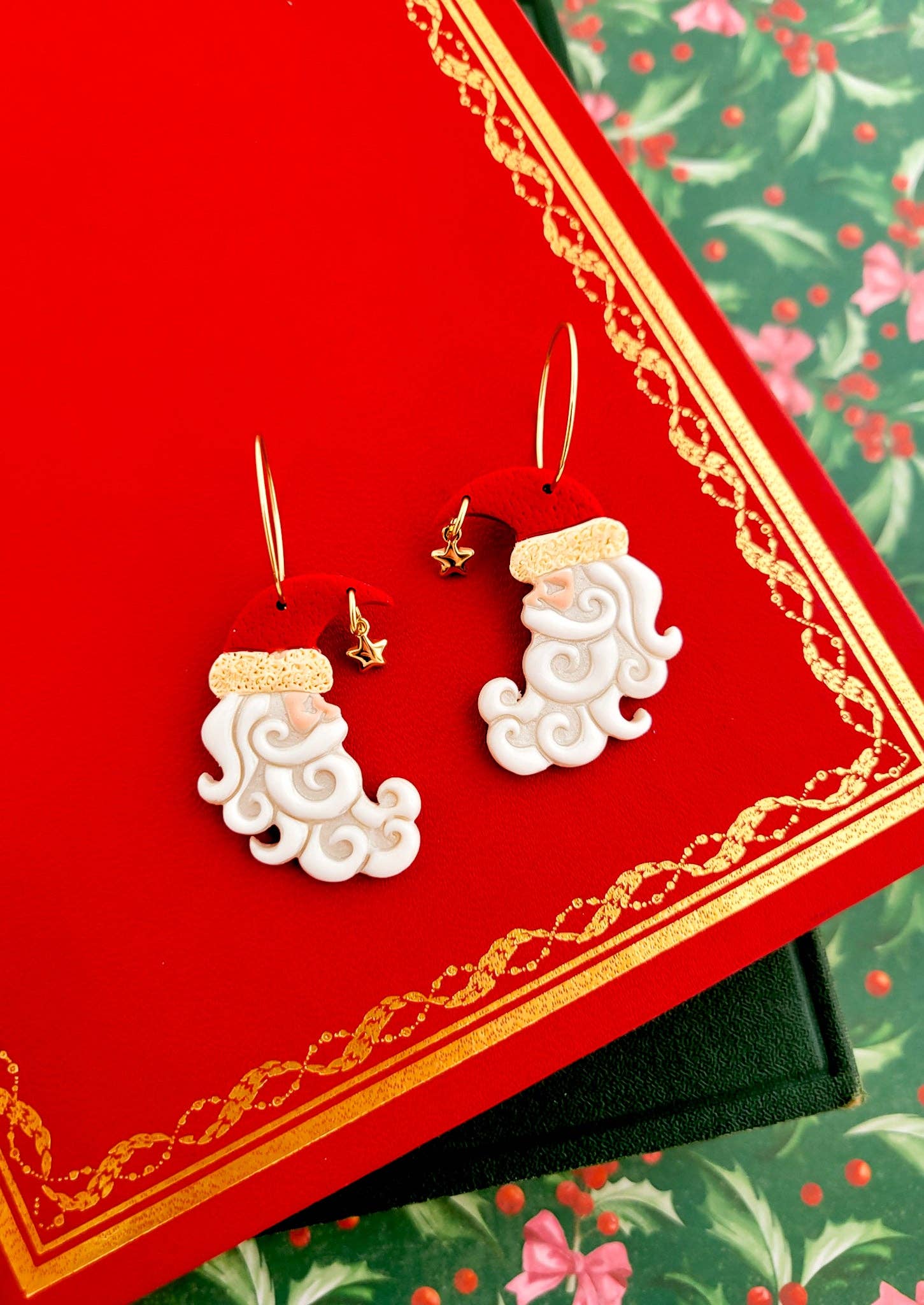 Midnight Narrative - Wholesale Hoop Earrings - Starlit Stories Earrings