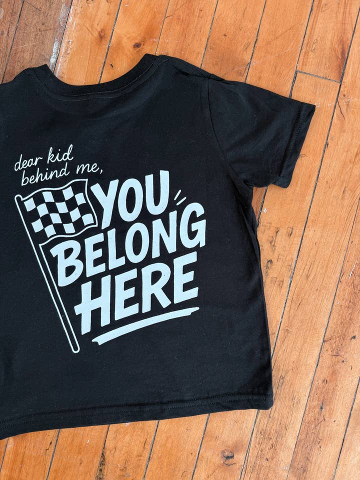You Belong Here Tee for wholesale by Raising Brave