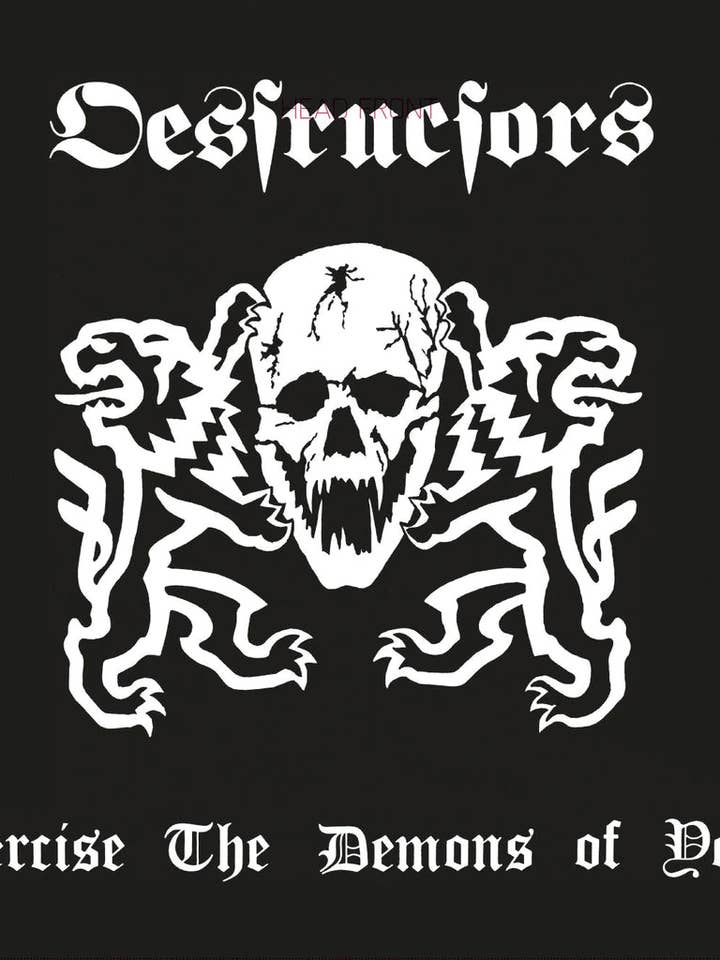 Destructors - Exercise the Demons of Youth LP EXCLUSIVE CLEAR for wholesale by Dead Rockers