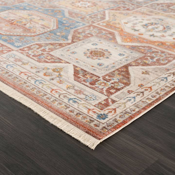 LR Home - Wholesale Area Rug - Rustic Southwestern Floral Medallion Area Rug3