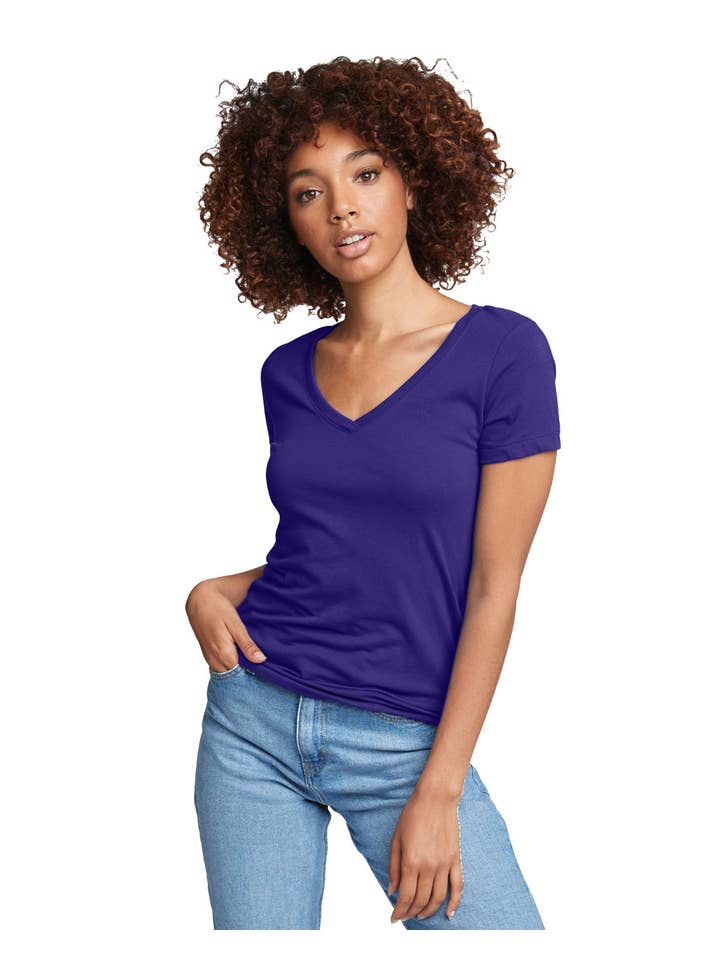 Total Apparel - Wholesale T-Shirt - Women's - Next Level N1540 - Ladies' Ideal V13