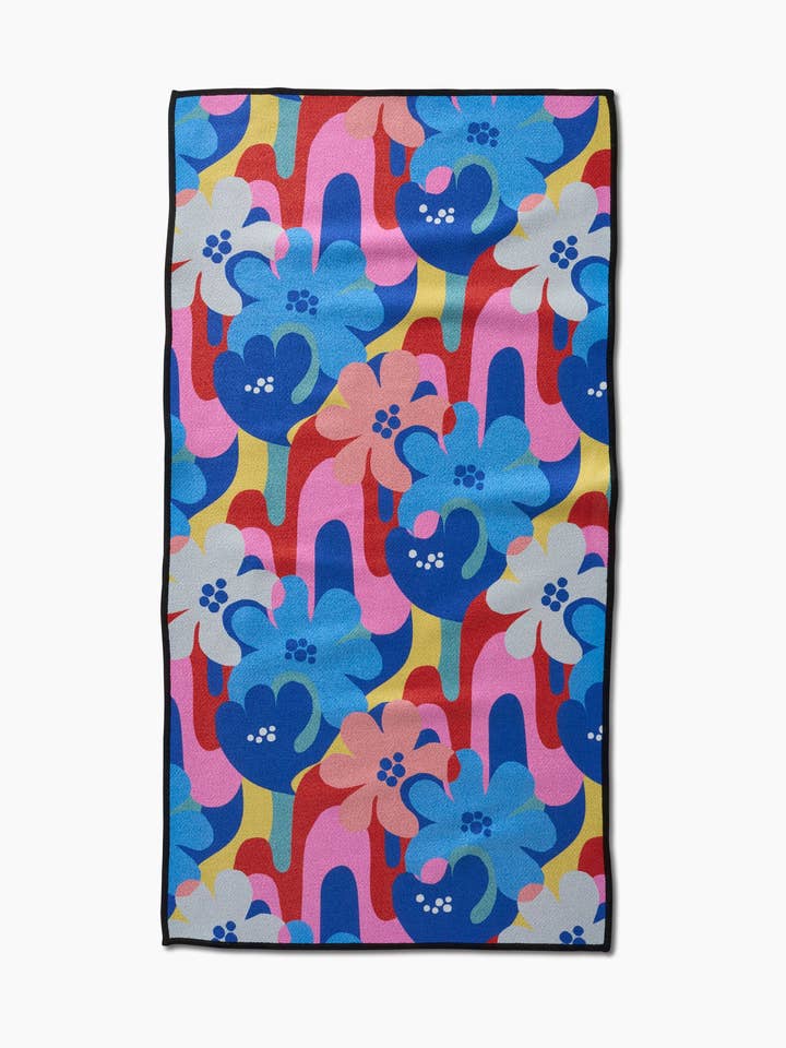 Flower Powers Fitness Towel for wholesale by Geometry