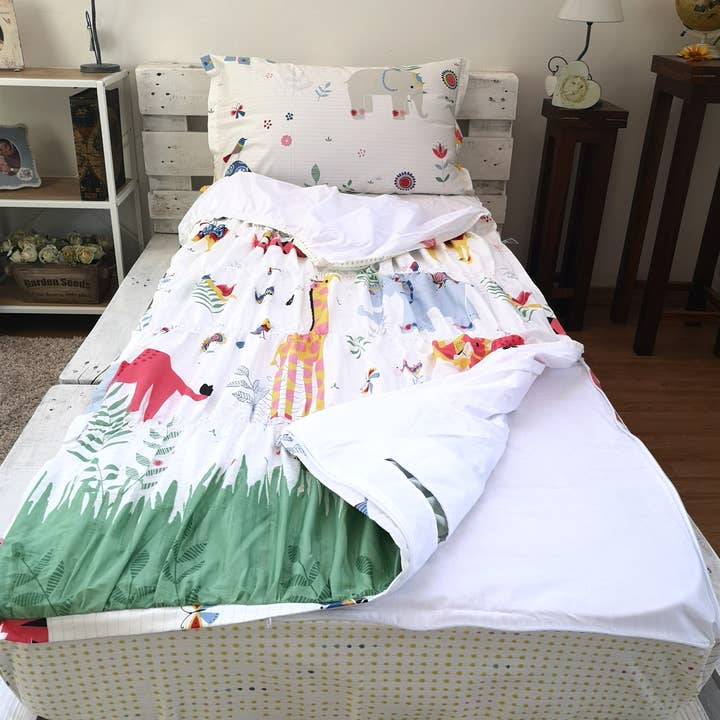 Zip&Dream für Einzelbett — Modell Dschungel für den Großhandel von New Fairy