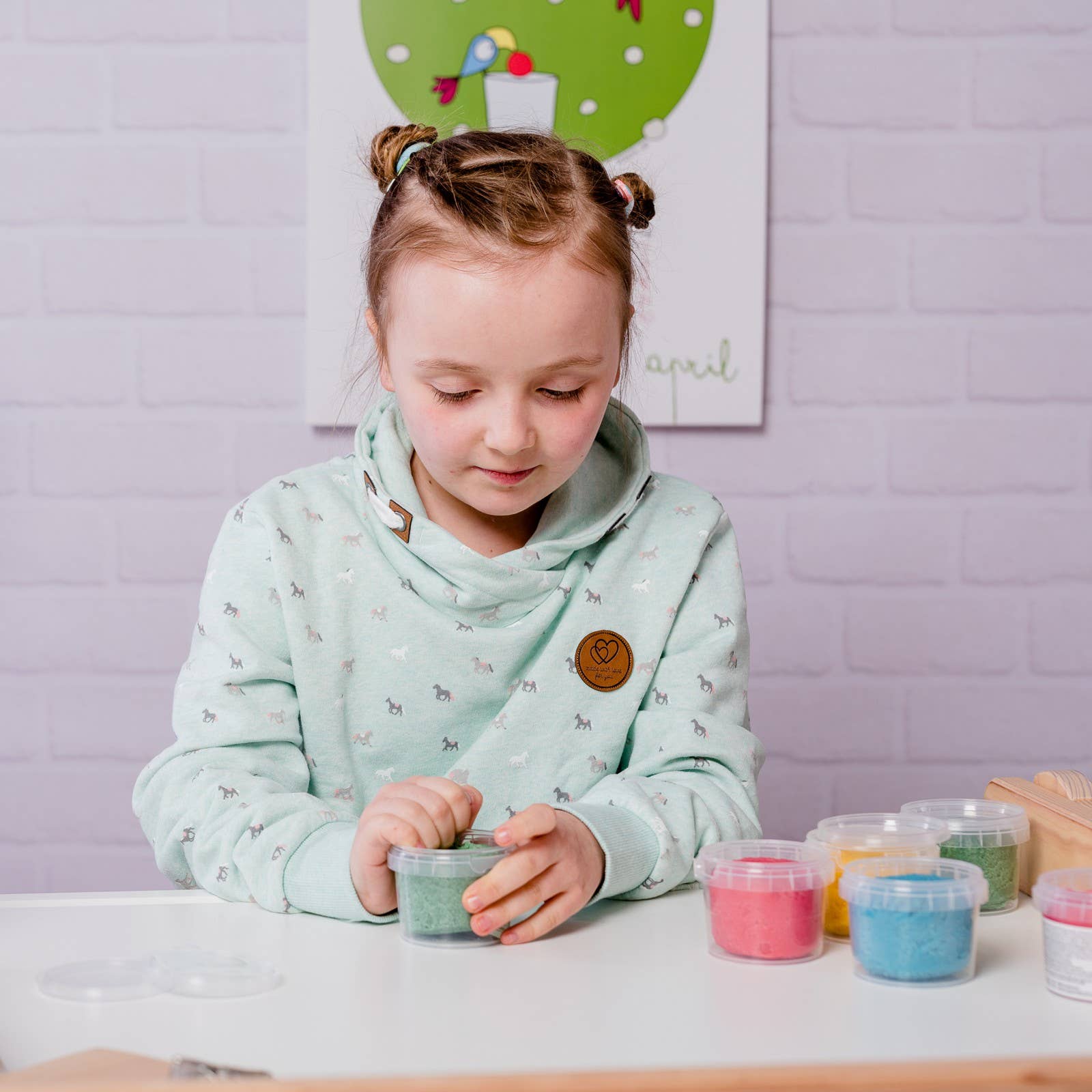 NEOGRÜN – Großhandel Knete/Schleim – Kinder – Bio-Easy-Knete vegan 4er Set "Yuki"6