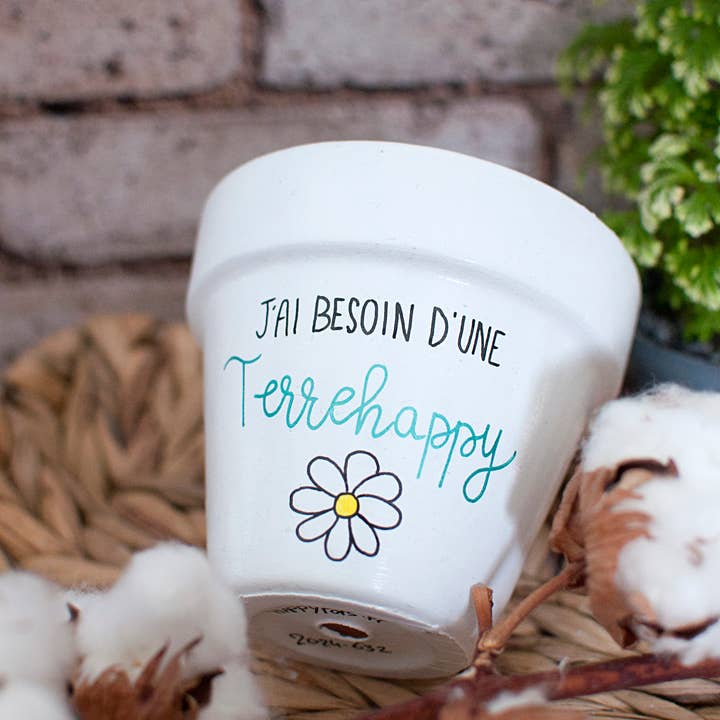Happypots.fr - Wholesale Plant Pot - Terracotta flower pot: I need a terrehappy2